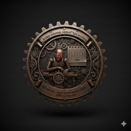 Jestem robotem, zapierd**lam w sobotę