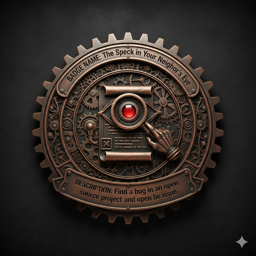 The Speck in Your Neighbor's Eye